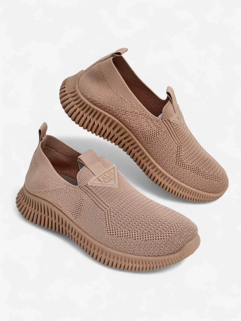 Royalfashion Дамски спортни обувки Serra, тип slip-on, от текстил