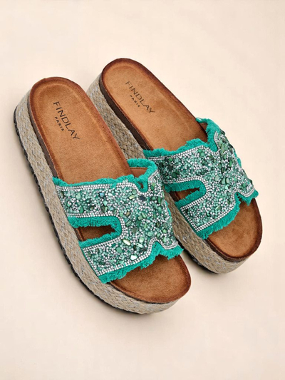 Royalfashion Дамски сандали с украси Candy Candy