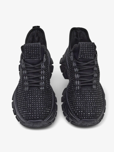 Royalfashion дамски спортни маратонки с камъни Блиско