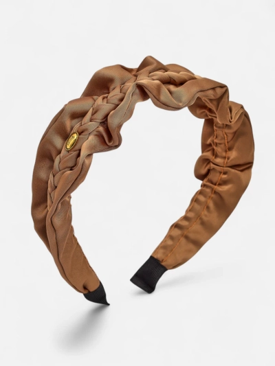 Royalfashion Лента за коса с плитка и набирания