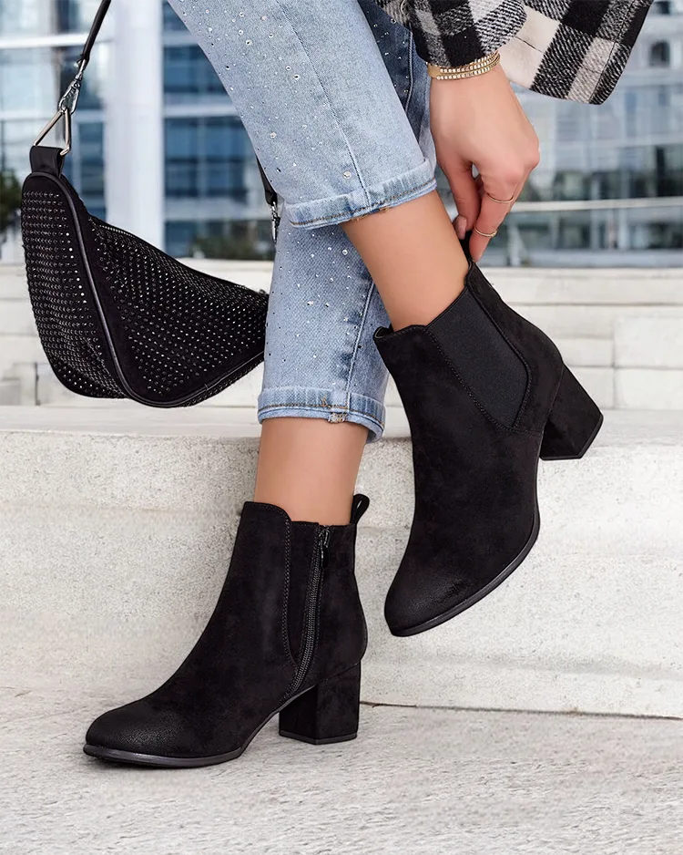 Дамски боти до глезена Solir на Royalfashion