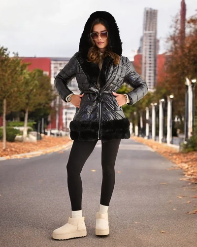 Дамско зимно яке Royalfashion