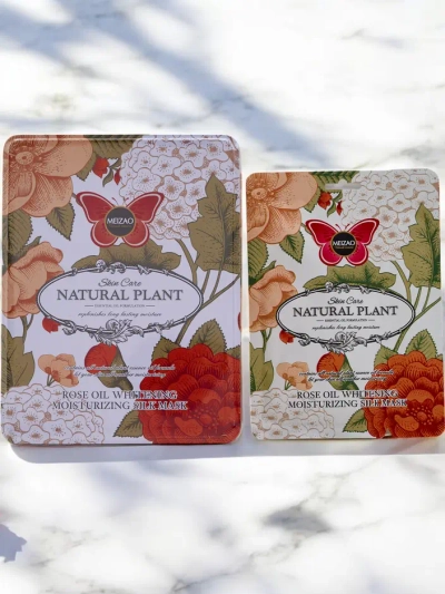 Натурален растителен - Комплект серум с керамиди и маска с роза 6г+36г x 10бр