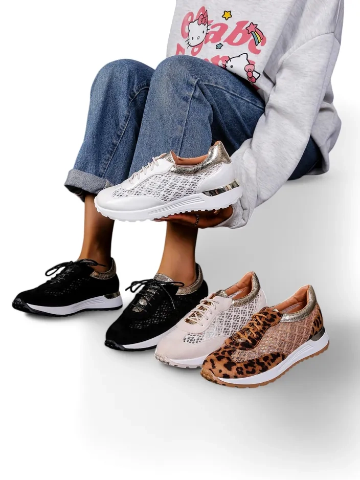 Royalfashion Перфорирани дамски маратонки Ellos