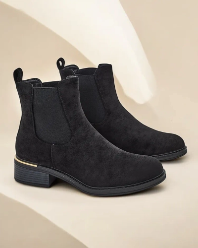 Дамски ботуши без връзки на роял мода Rizones