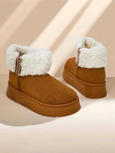 Дамски снежни ботуши Royalfashion с козина Rovvoy