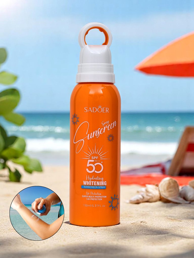 Sadoer Слънцезащитен спрей 50 SPF 12ЧАСОВА ЗАЩИТА