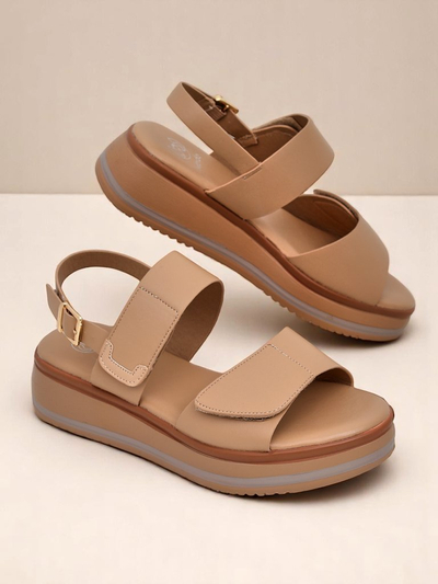 Royalfashion Дамски сандали с по-дебела подметка Tulipp