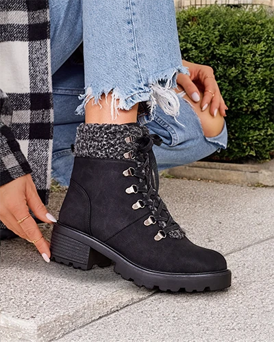 Дамски ботуши Трапер на Royalfashion Sawoli