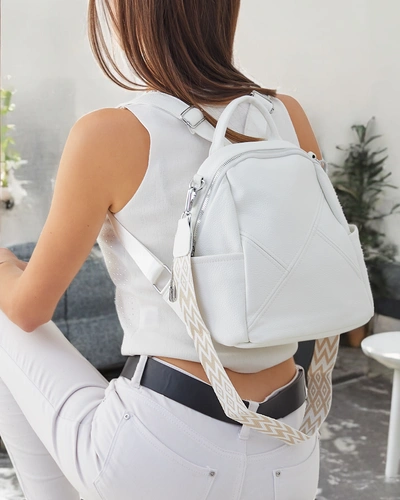 Royalfashion Малък дамски ранец от еко-кожа