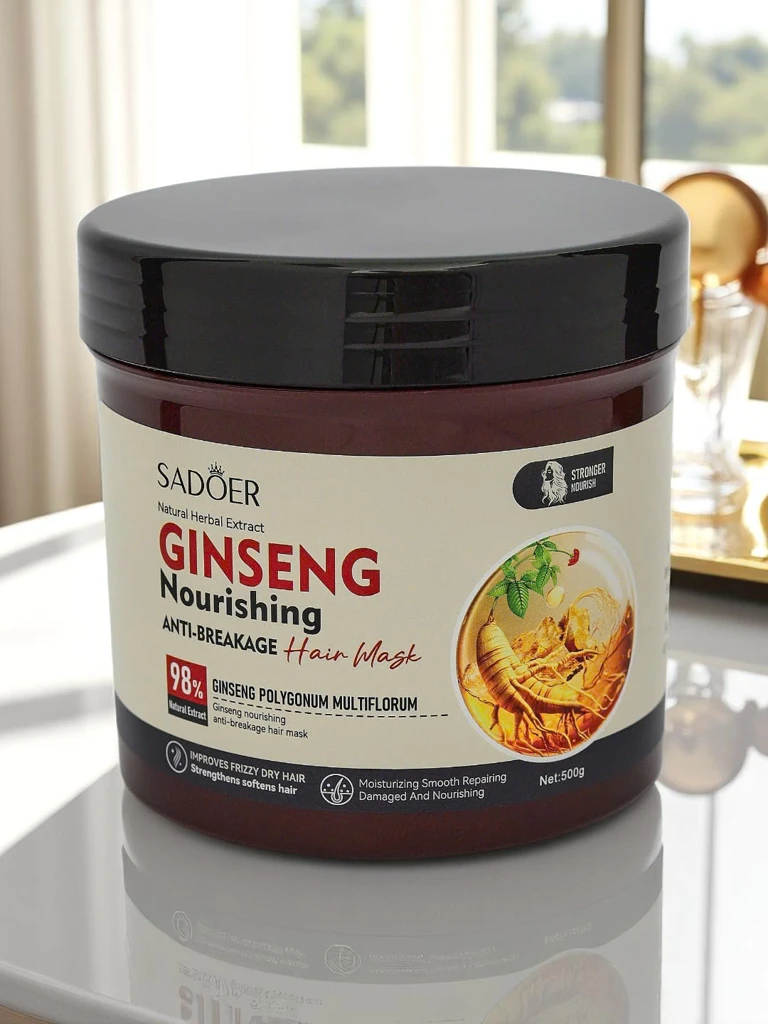 Sadoer Хидратираща маска за коса и против накъсване