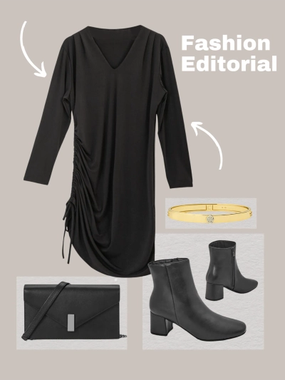 Рокля за дами от Royalfashion с набирания