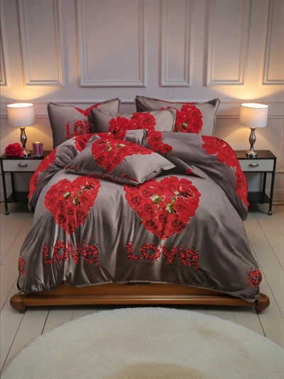 Royalfashion Спално бельо с шарки 160x200 комплект 4 ЧАСТИ