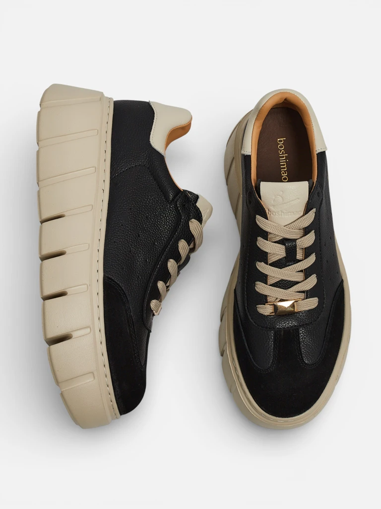 Спортни дамски маратонки от естествена кожа Taures