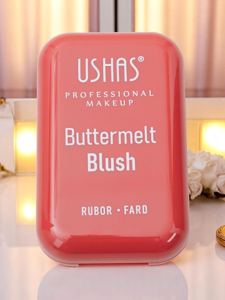 USHAS Пресирана руж в цвят Pink Crush