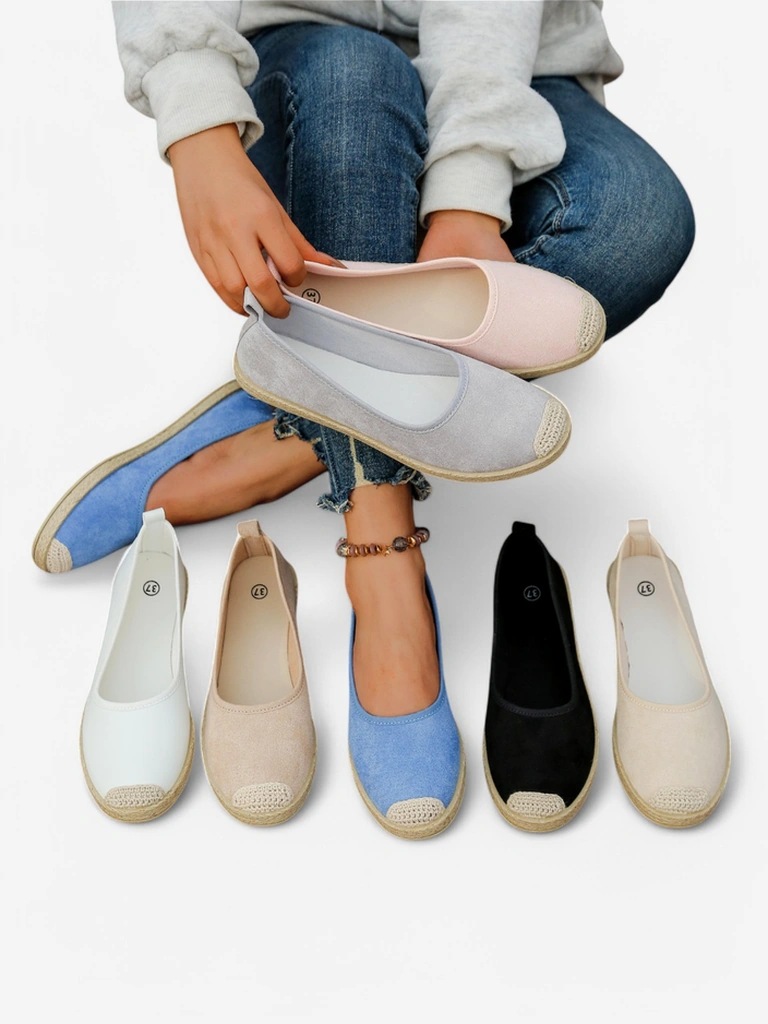 Royalfashion дамски еко-суедови еспадрили Aroles