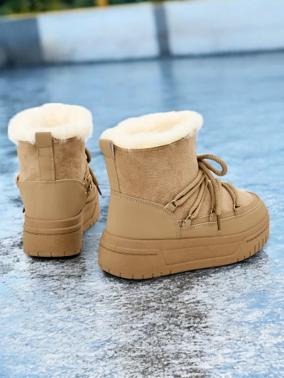 Дамски обувки за сняг с връзки Royalfashion Moniuc