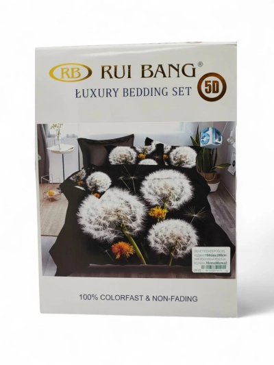 Royalfashion Цветно спално бельо 180x200 комплект 3 ЧАСТИ