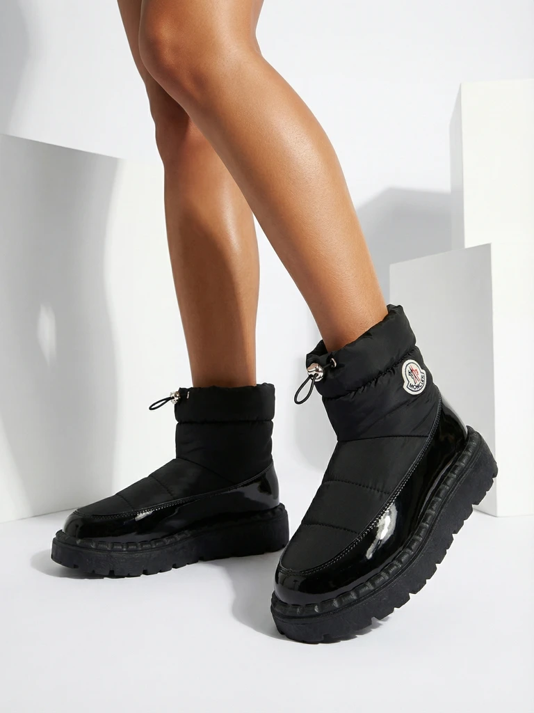 Royalfashion Дамски ботуши за сняг в черен цвят Ireda