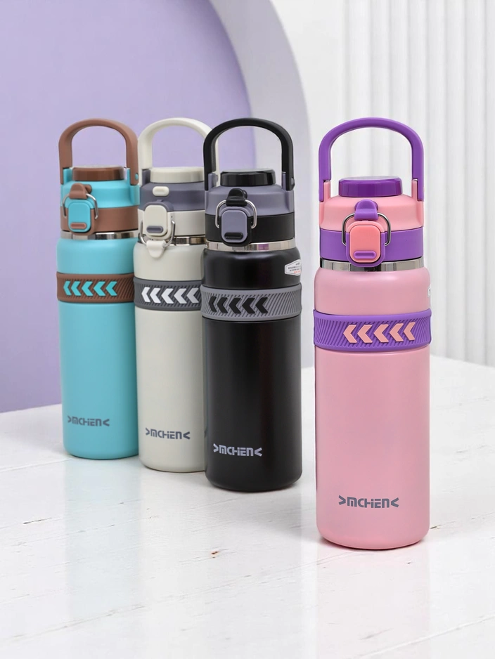 Royalfashion Термокаша за вода с накрайник и дръжка Спортни експерти