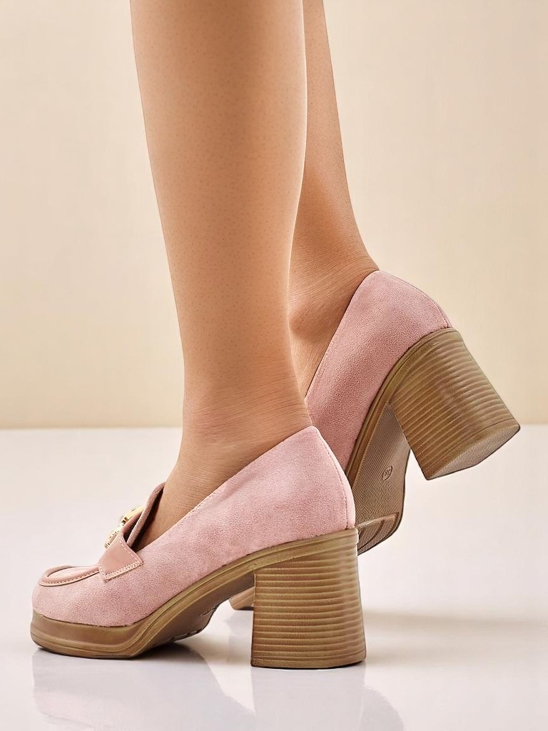 Royalfashion Женски мокасини на висок ток Qeroy