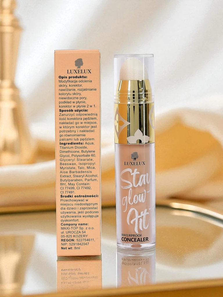 Luxelux Aurelia Waterproof Concealer 10ml – покриващ, хидратиращ коректор