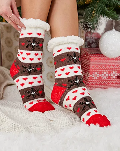 Роялфешън Изолирани дамски коледни чорапи