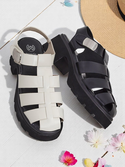 Royalfashion дамски сандали в римски стил Bratz