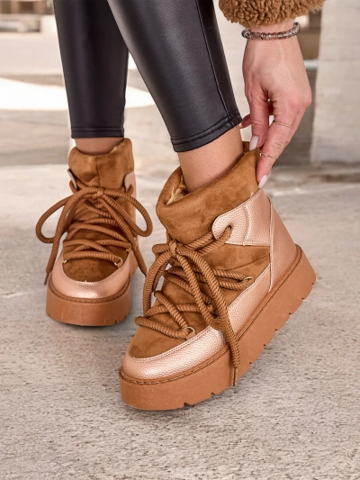 Дамски боти за сняг с връзки Royalfashion Iniuc