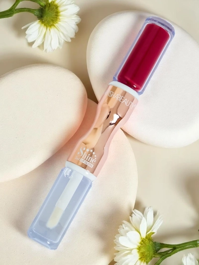 Червило и прозрачен гланц за устни 2-в-1 Ruby Woo