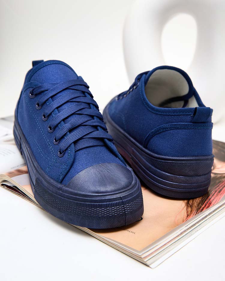 Royalfashion Дамски класически маратонки с връзки Seleas