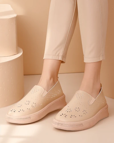 Royalfashion Дамски спортни мокасини Olleffi