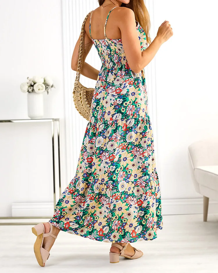 Royalfashion Памучна дамска миди рокля