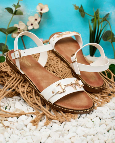 Royalfashion Декорирани дамски сандали Umbe