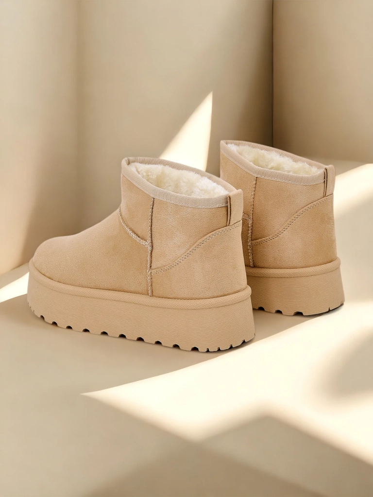 Royalfashion Къси снежни ботуши за жени Fofio