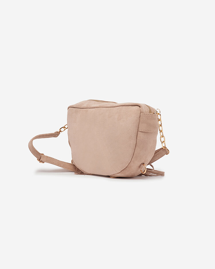 Royalfashion Дамска полукръгла малка чанта