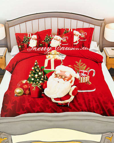 Royalfashion Спално бельо с шарки 200x220 комплект от 3 ЧАСТИ