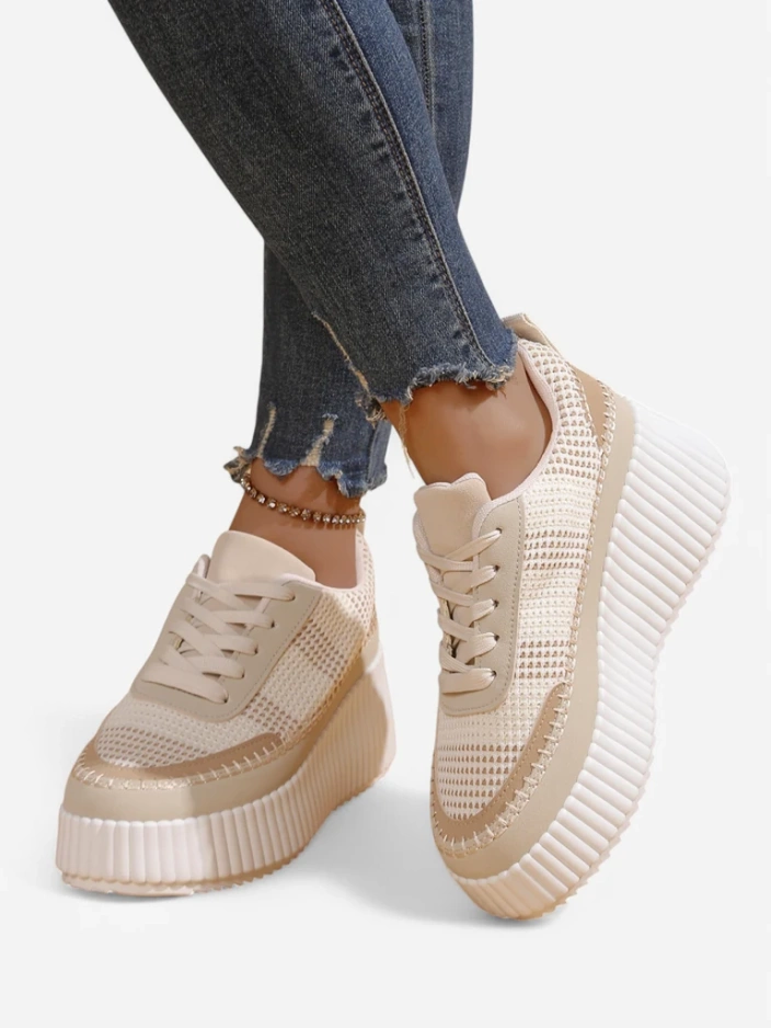 Royalfashion дамски платформи обувки Siserra