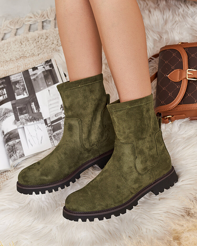 Royalfashion Дамски ботуши Gebimma от еко велур