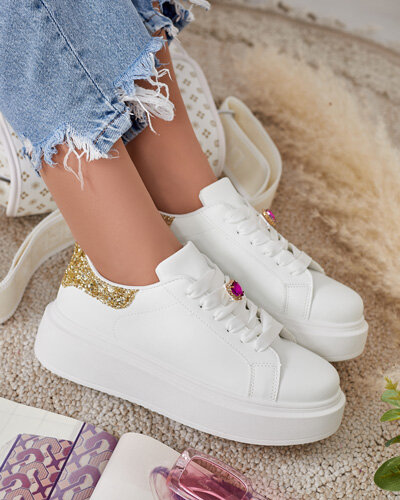 Royalfashion Дамски спортни кецове на платформа Cinkci