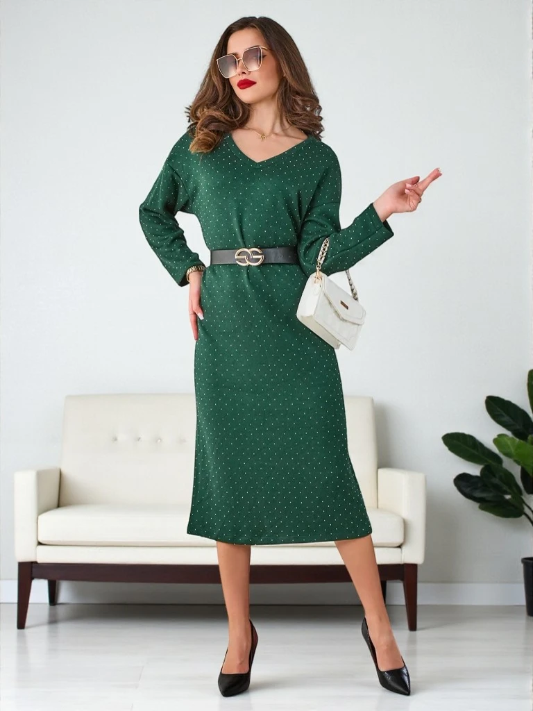 Рокля-свитер Royalfashion за жени