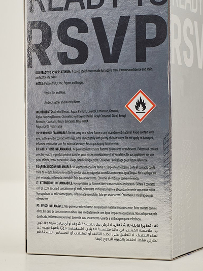 Вдъхновен парфюмна вода за мъже IXIX Ready to Platinum