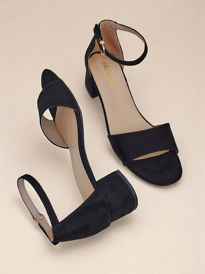 Royalfashion Дамски сандали на нисък ток SoftHeels