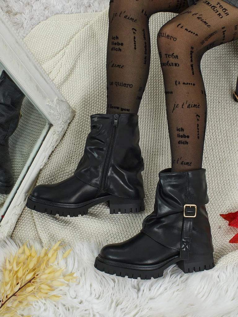 Дамски еко кожени боти Lunara