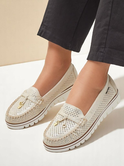 Royalfashion Женски перфорирани мокасини Elissas