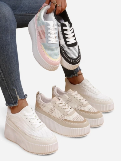 Royalfashion Женски платформени маратонки Siserra