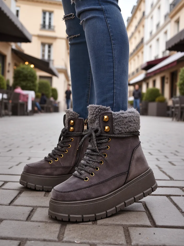 Royalfashion Женски снеговалежни обувки Bomion