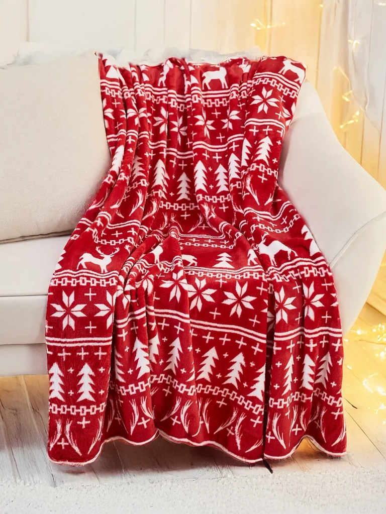 Royalfashion Коледно одеяло 200x220