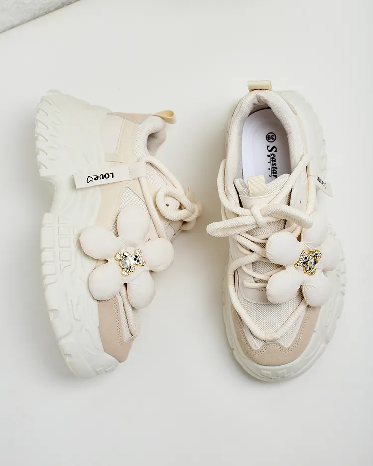 Royalfashion Дамски кецове на платформа Bereya