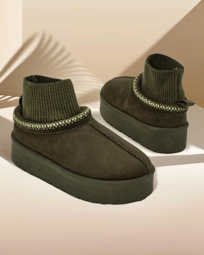 Royalfashion Къси снежни ботуши за жени Narorzi